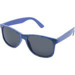 Dino Wayfarer Sunglasses (Kids) - Blue Dinosaur Smoke